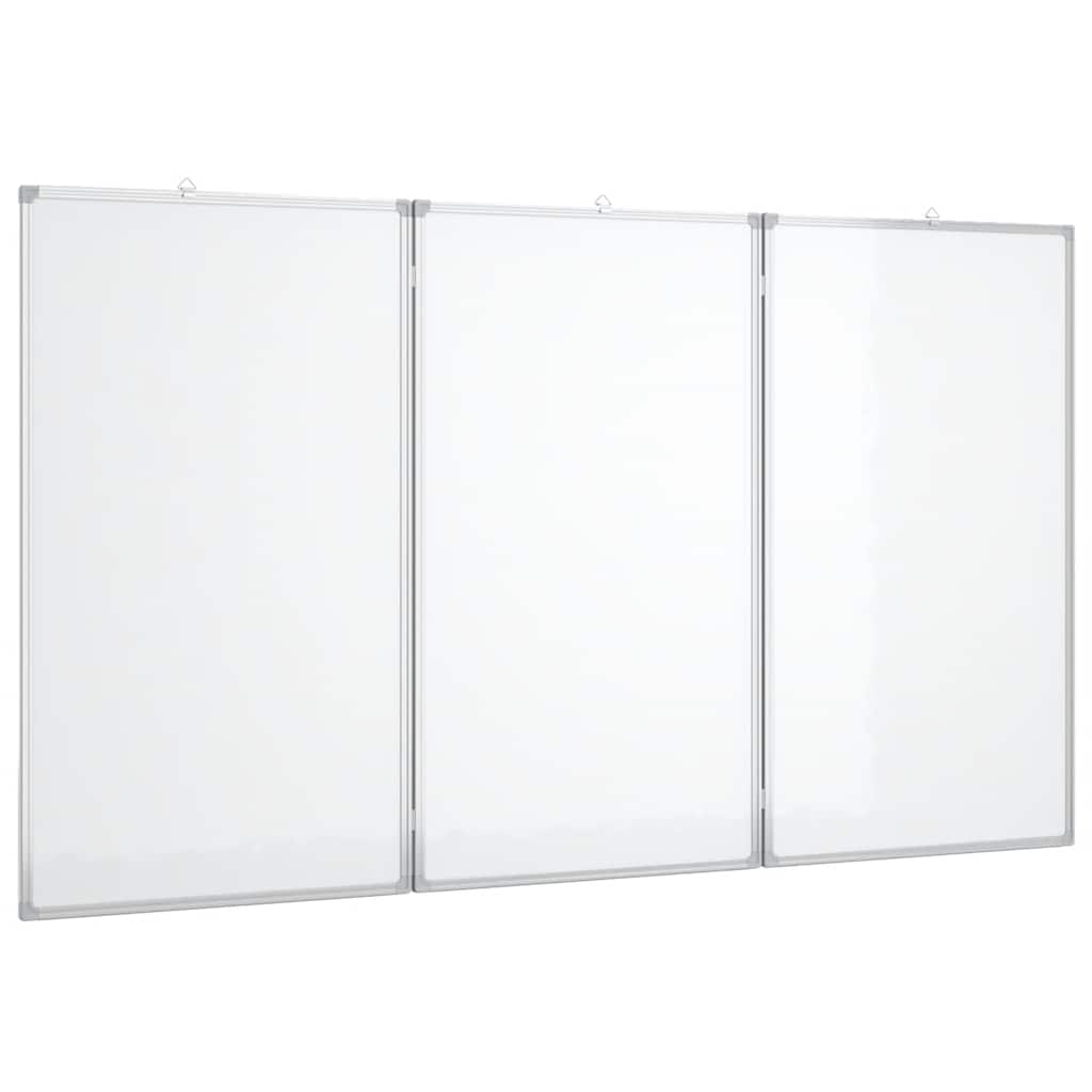 Vidaxx magnetisk folde whiteboard 120x100x1,7 cm aluminium