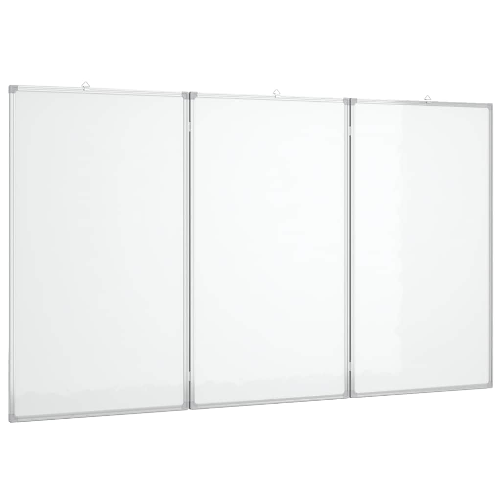Vidaxx magnetisk folde whiteboard 180x100x1,7 cm aluminium