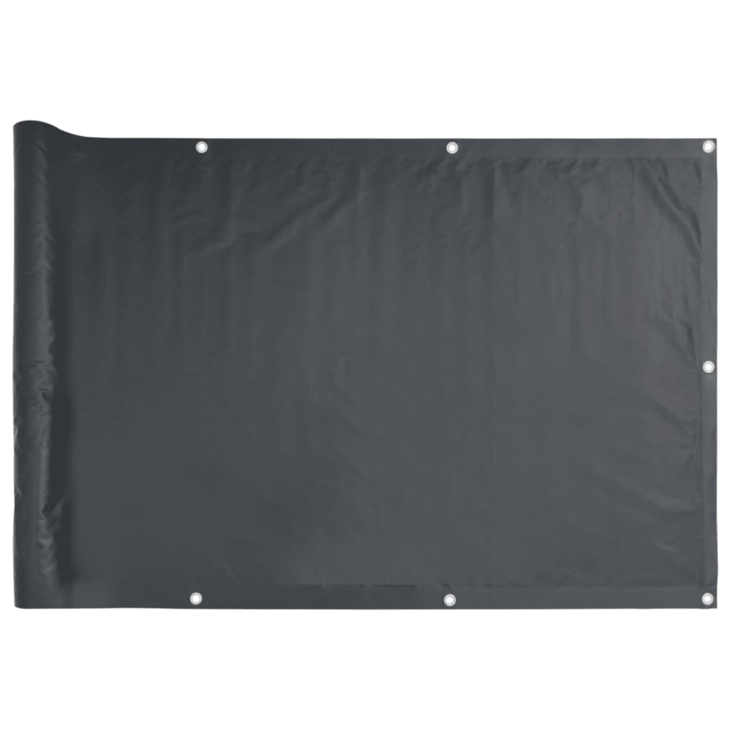 Vidaxx altanskærm 1000x120 cm PVC antracit