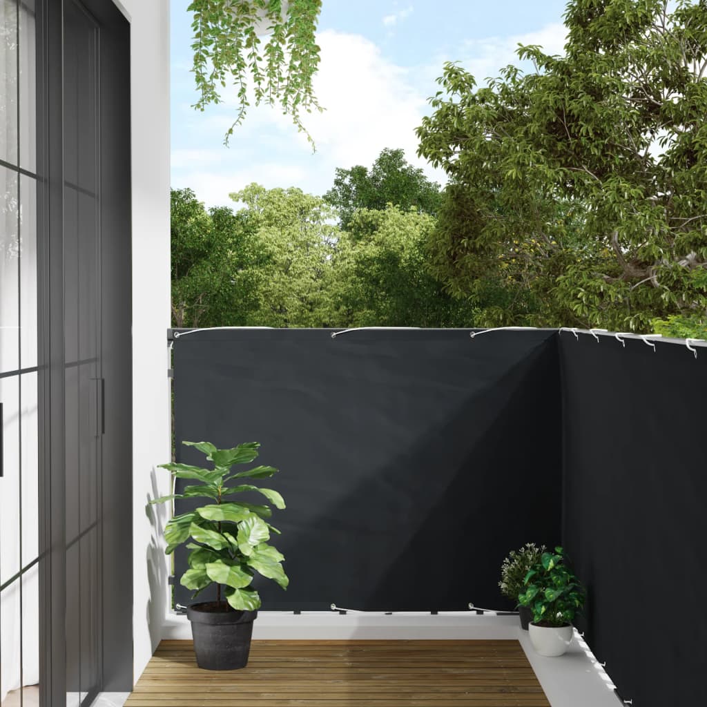 Vidaxx altanskærm 1000x120 cm PVC antracit