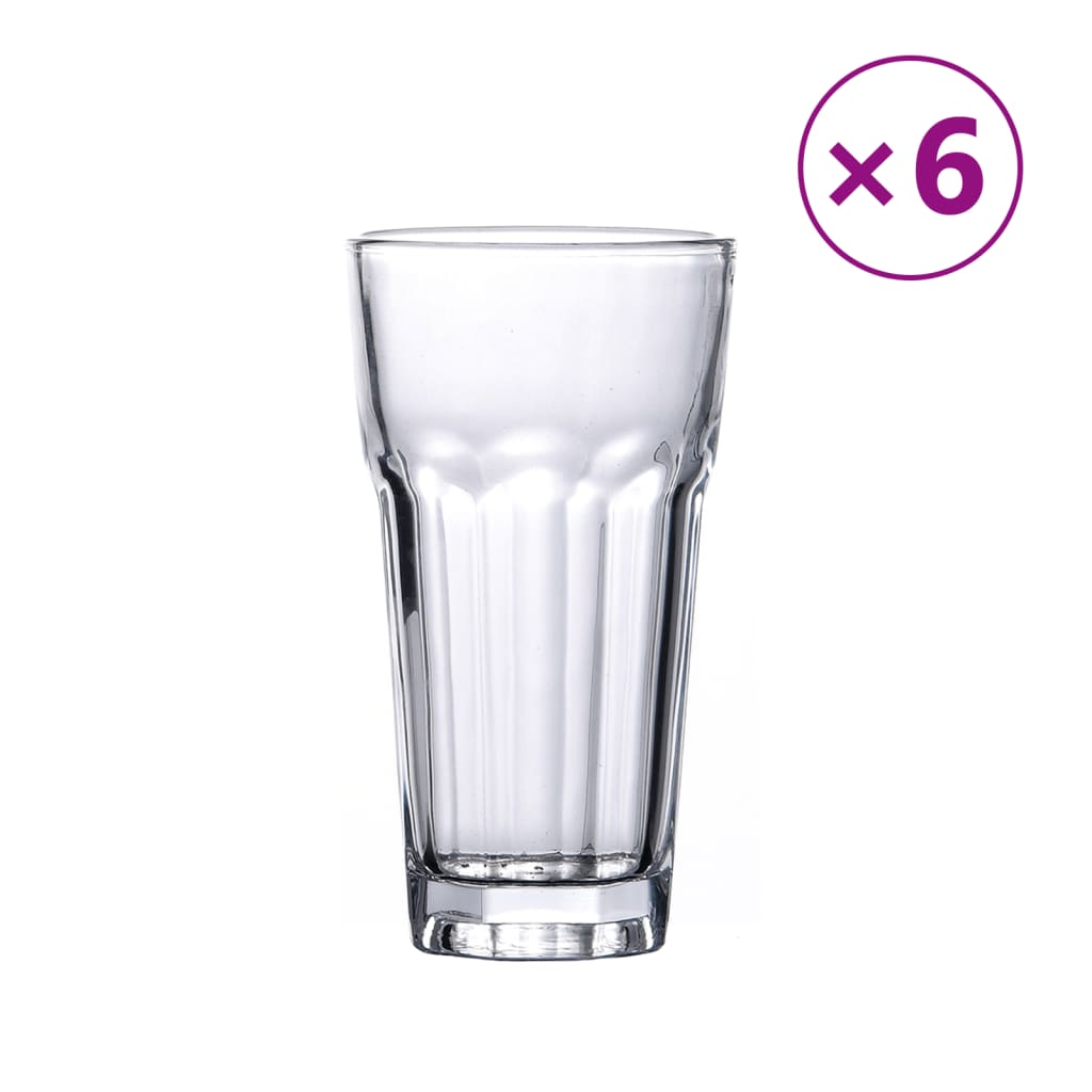 VidaXL glas 6 stk 310 ml