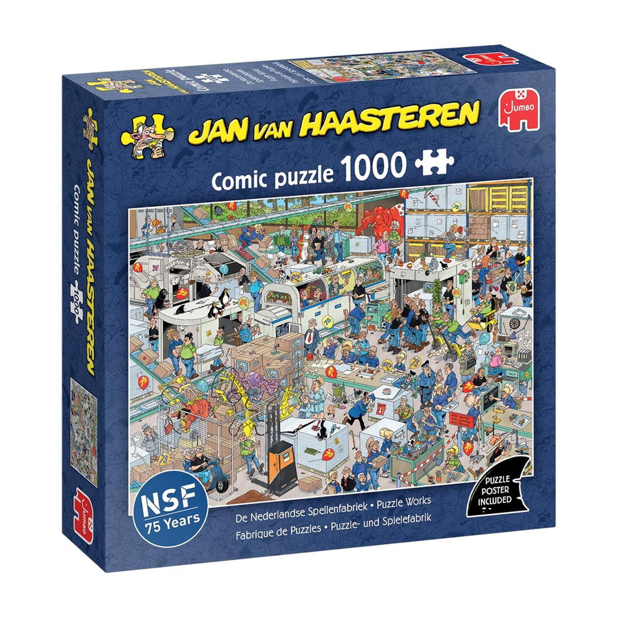 Jumbo Jan van Haasteren den hollandske spilfabrik 1000 stykker FSC mix 70%
