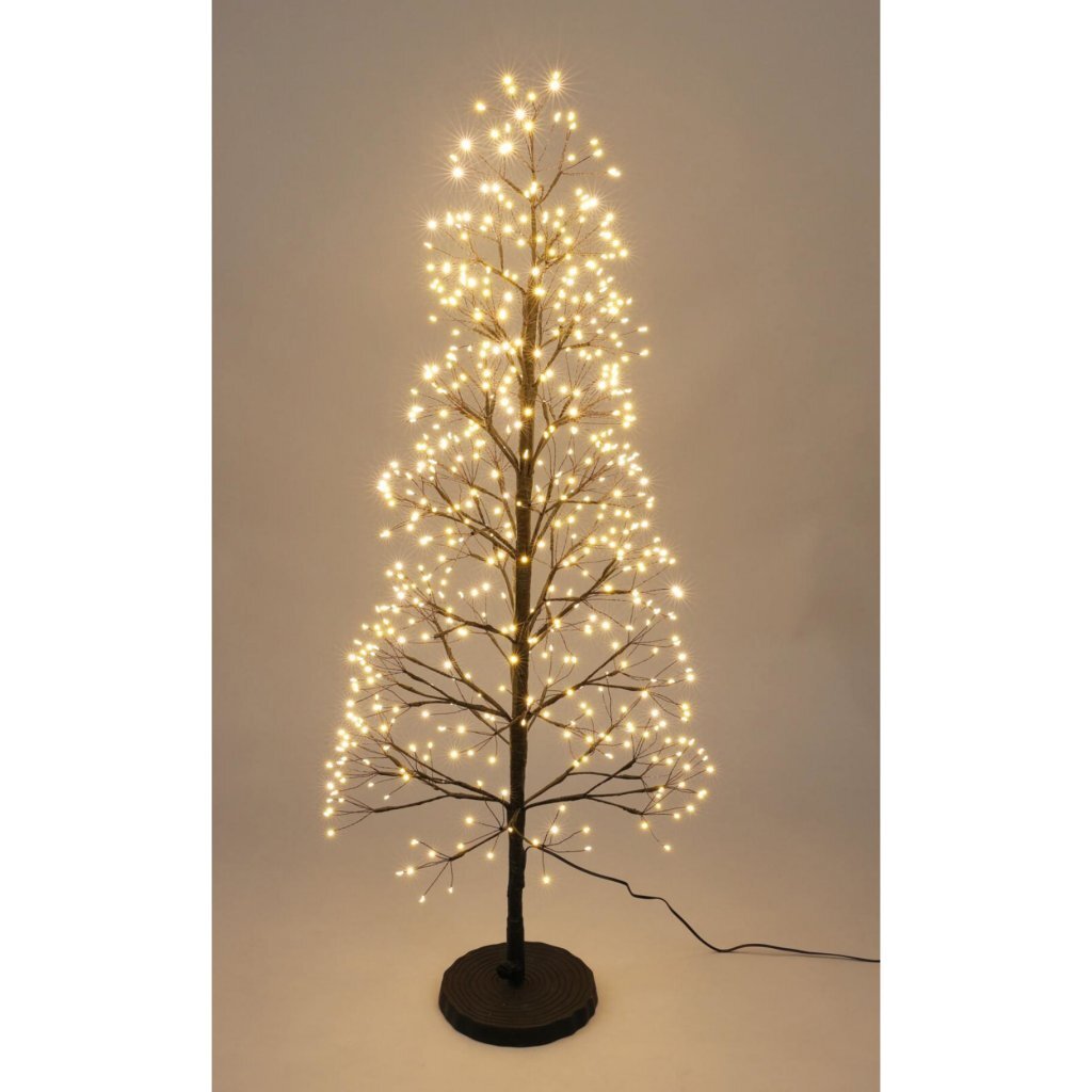 Andre mærker LED træ 600 LEDs 100 cm sort
