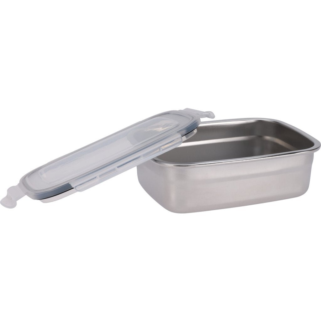 Excellent houseware voorraaddoos 750 ml rvs grijs