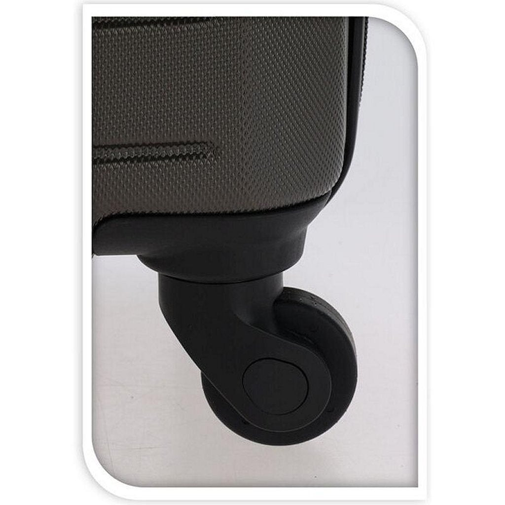 Overige merken proworld kofferset 50-60-70 cm antraciet