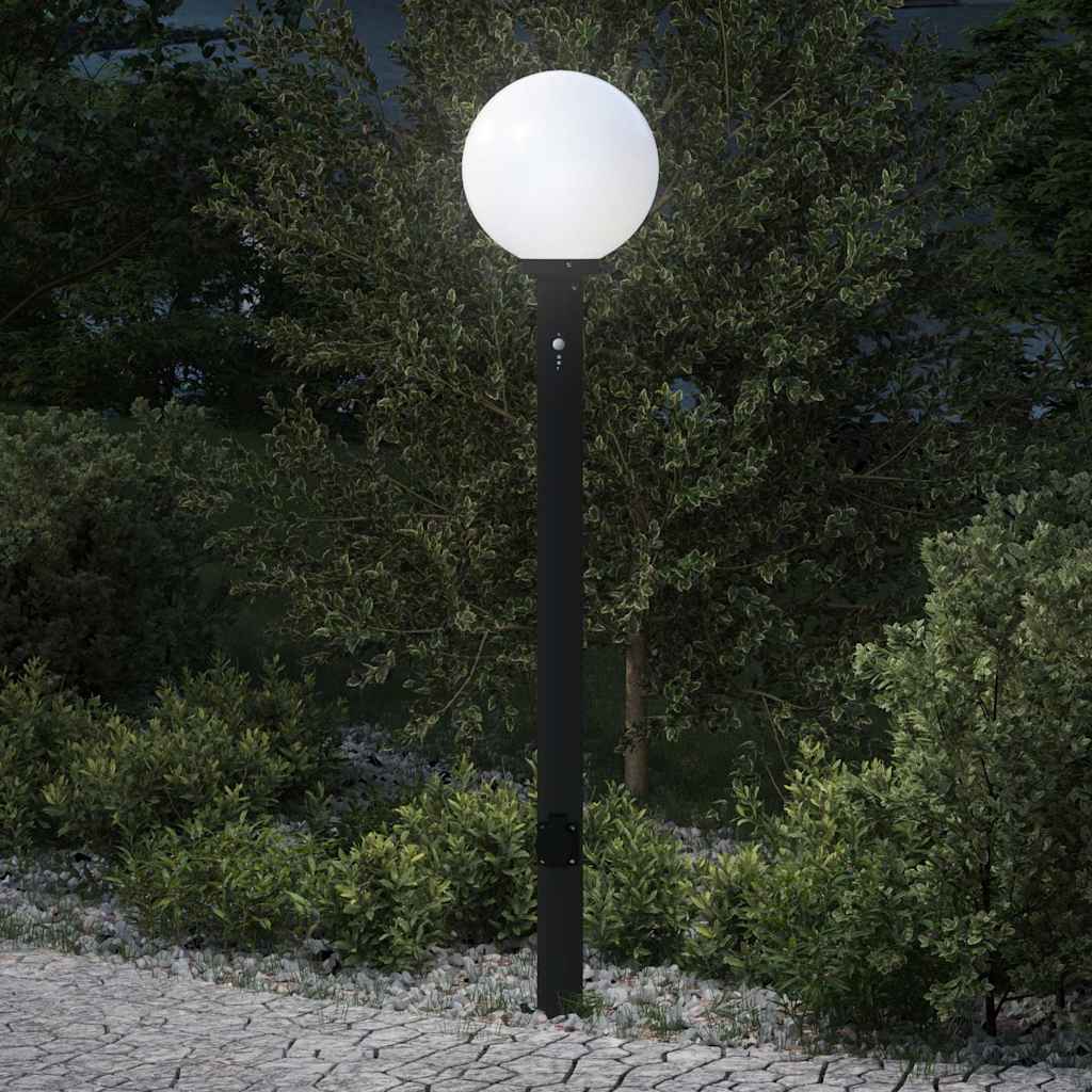 Vidaxx pullertlys med sensor og fatning 120 cm sort IP44
