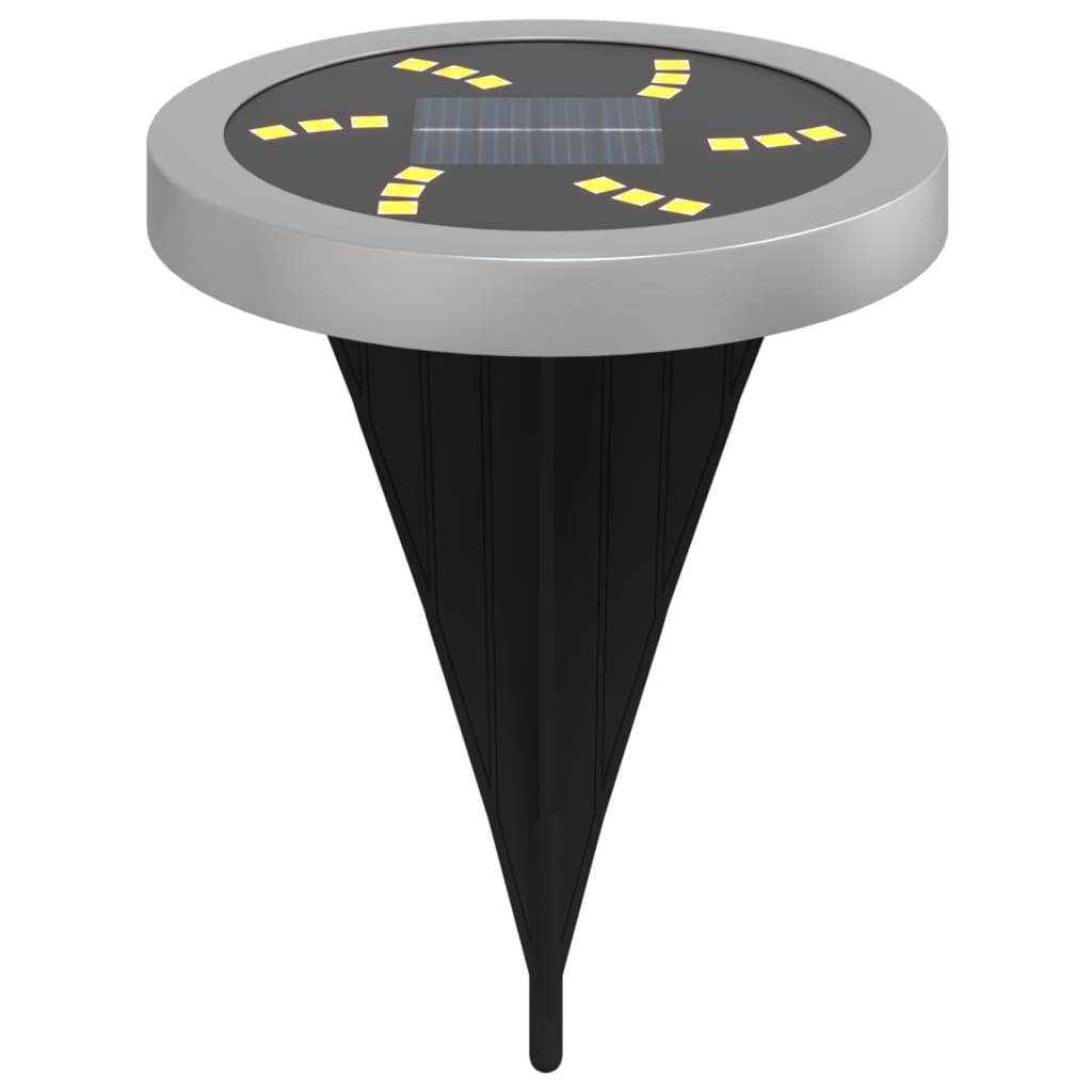 Vidaxx jordlamper 4 stk solar med jordspyd varm hvid