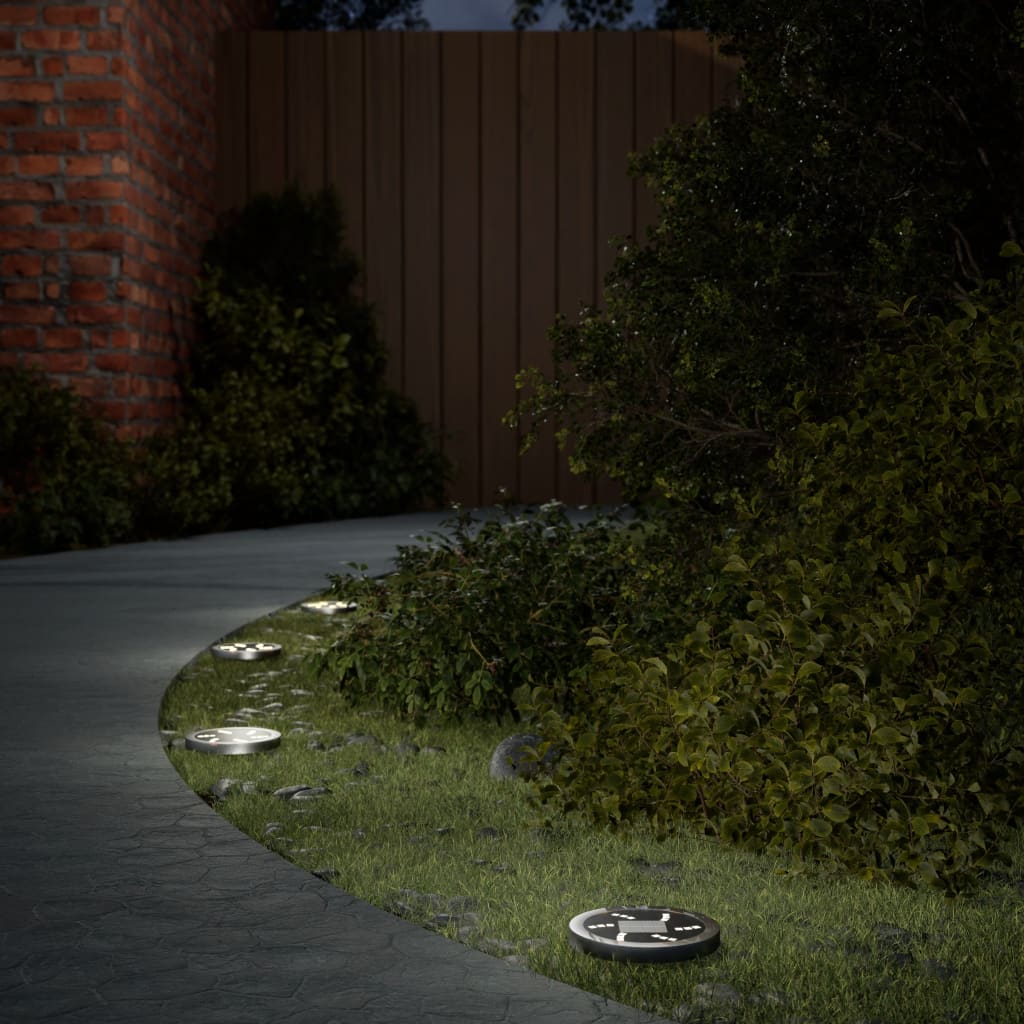 Vidaxx jordlamper 4 stk solar med jordspyd varm hvid