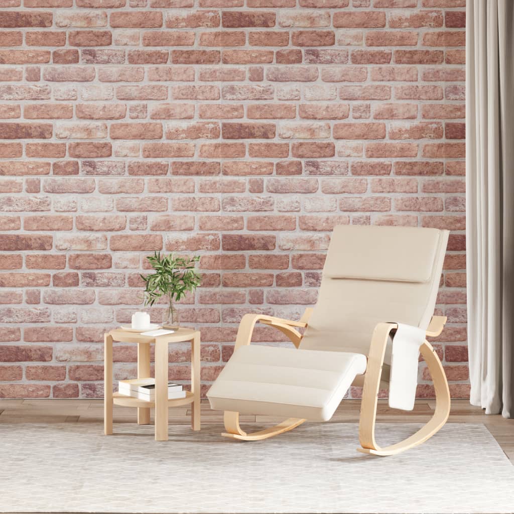VidaXL vægpaneler 10 stk 3d 100x50 cm eps brun