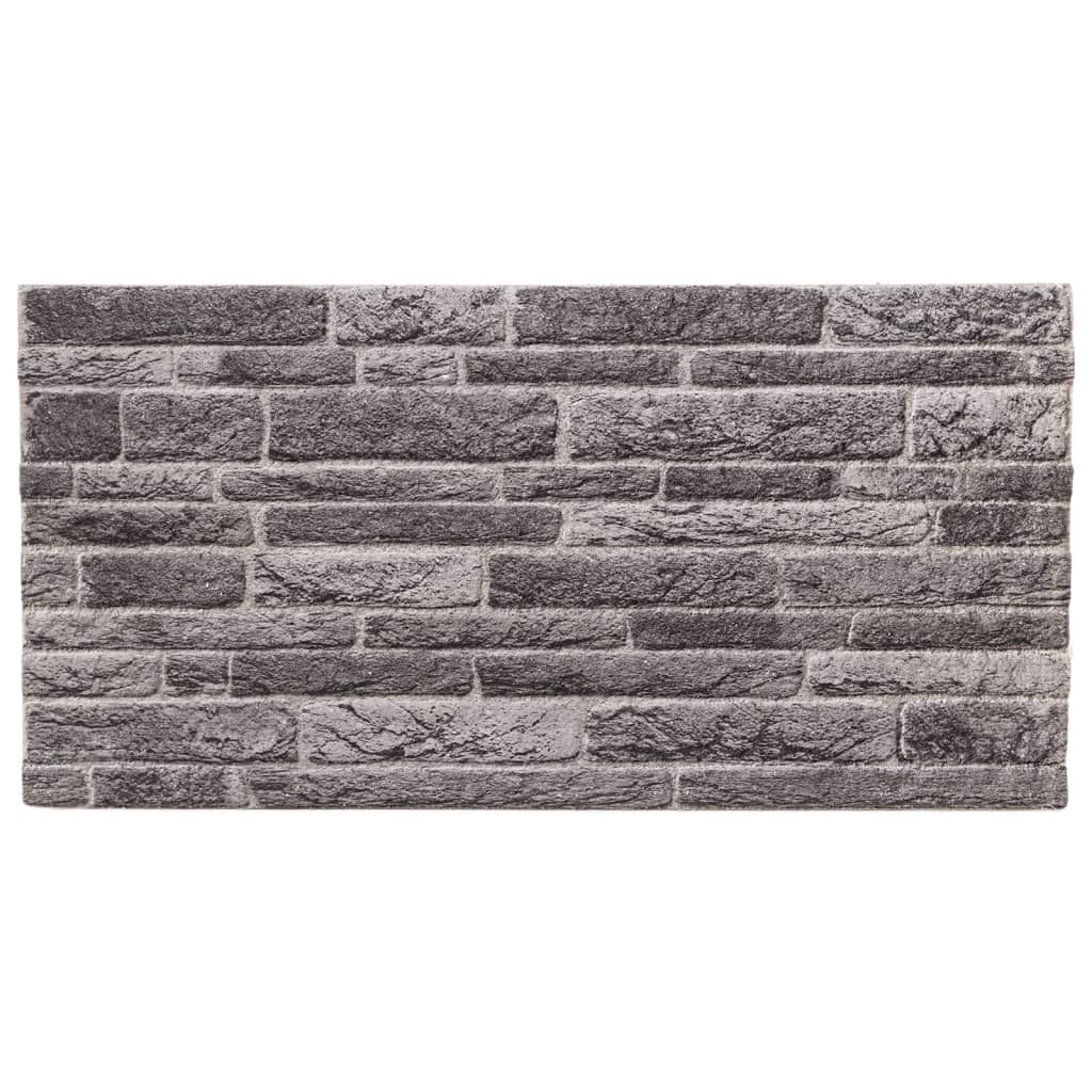 Vidaxx vægpaneler 10 stk 3d 100x50 cm eps antracit