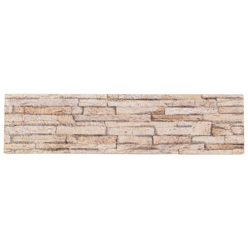 Vidaxx vægpaneler 14 stk 3d 100x25 cm eps brun