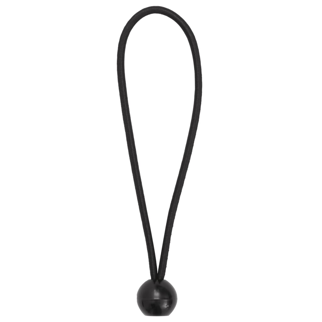 Vidaxl spændelastikker med kugler 25 stk 21x0,5 cm