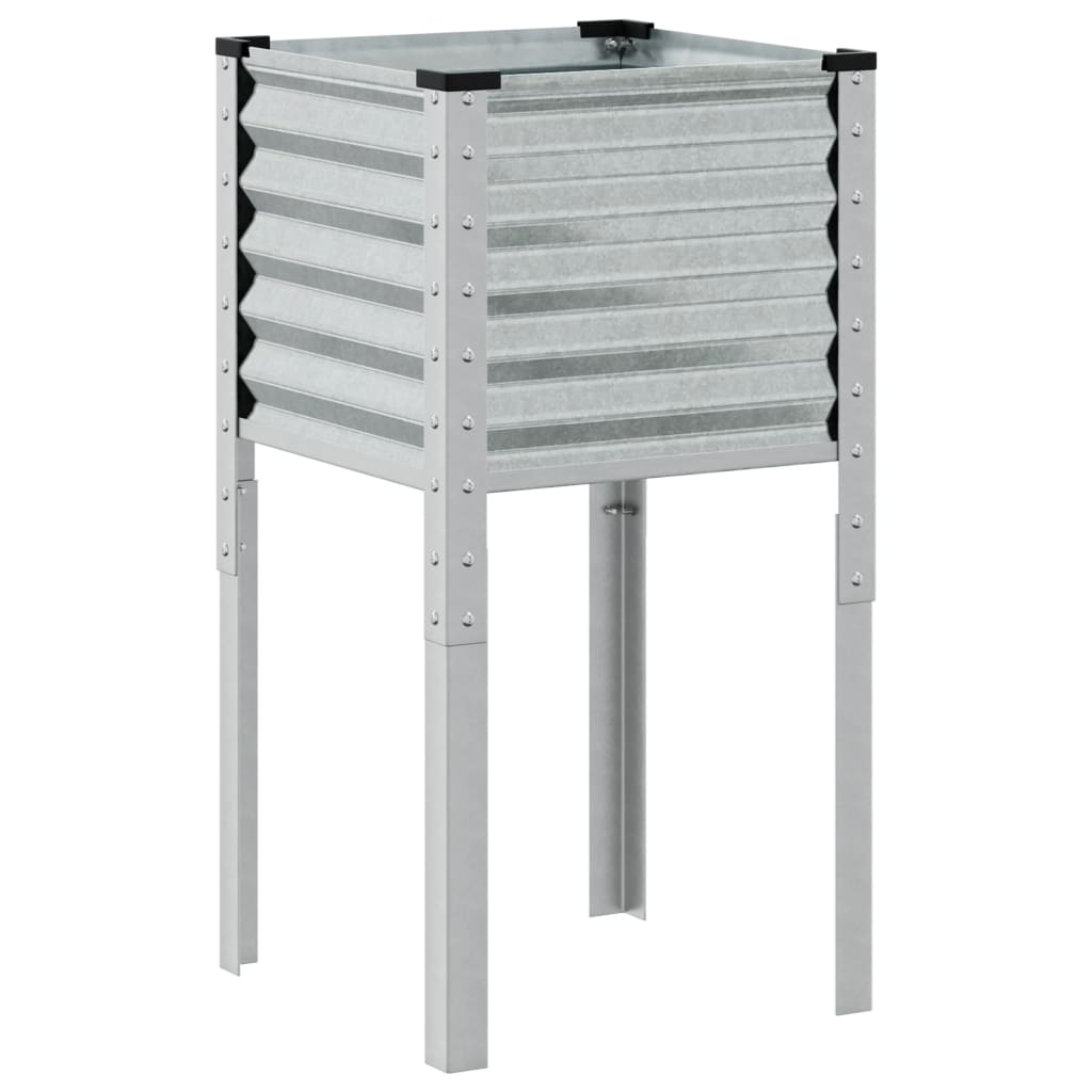 Vidaxx plantekasse 45x45x88 cm galvaniseret stål