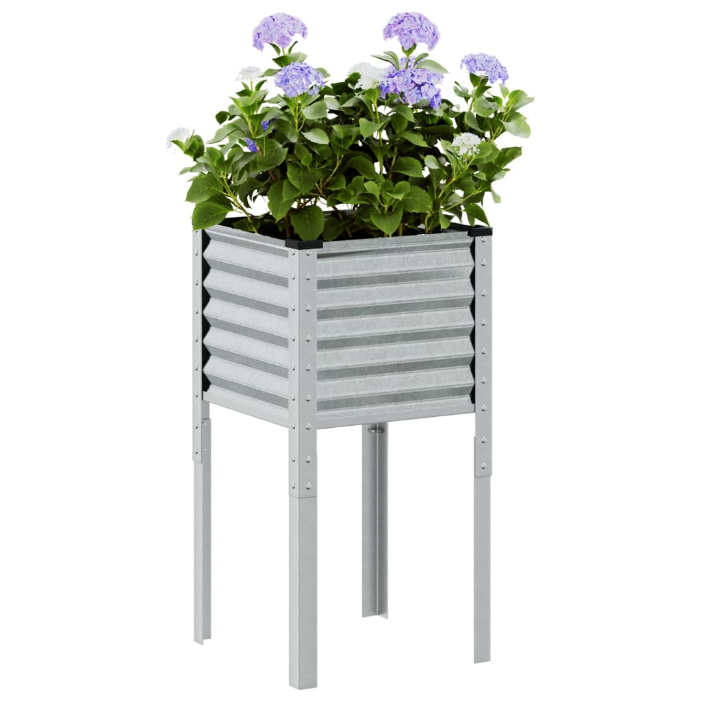 Vidaxx plantekasse 45x45x88 cm galvaniseret stål