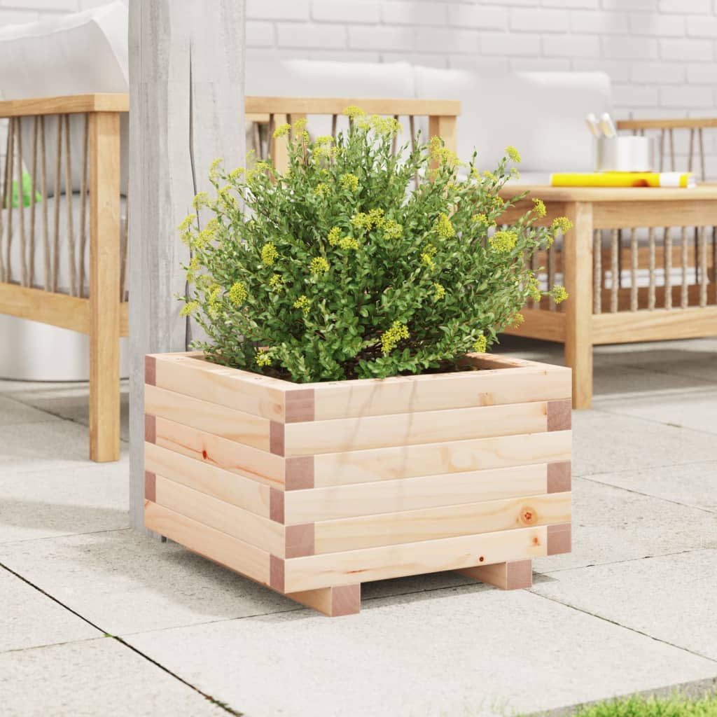Vidaxx plantekasse 40x40x26,5 cm massivt fyrretræ