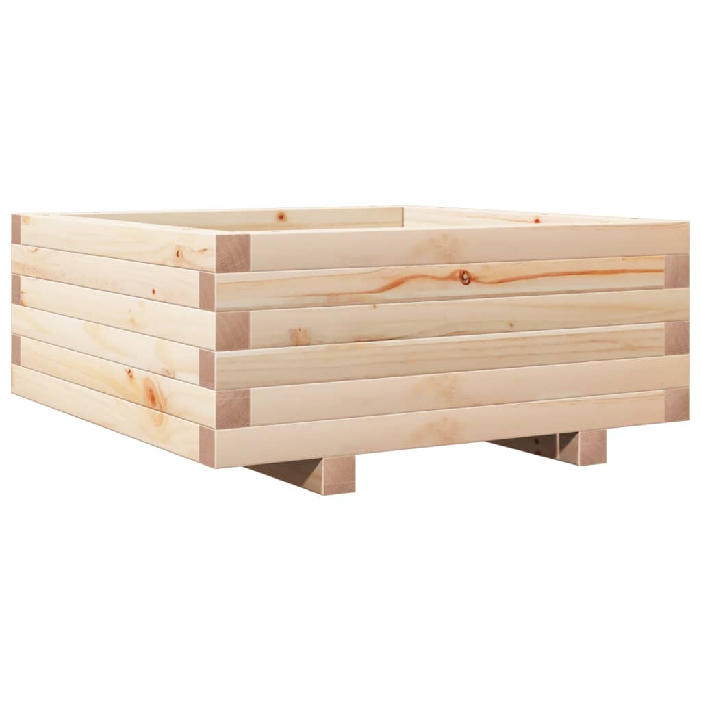 Vidaxx plantekasse 60x60x26,5 cm massivt fyrretræ