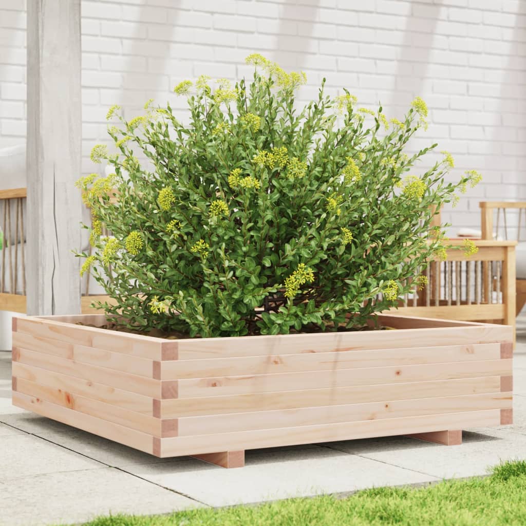 Vidaxx plantekasse 90x90x26,5 cm massivt fyrretræ