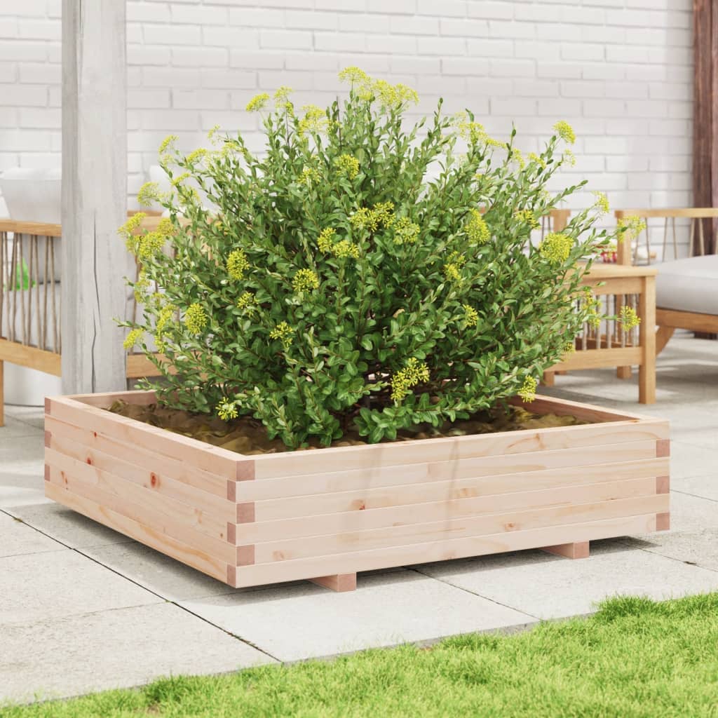 Vidaxx plantekasse 100x100x26,5 cm massivt fyrretræ