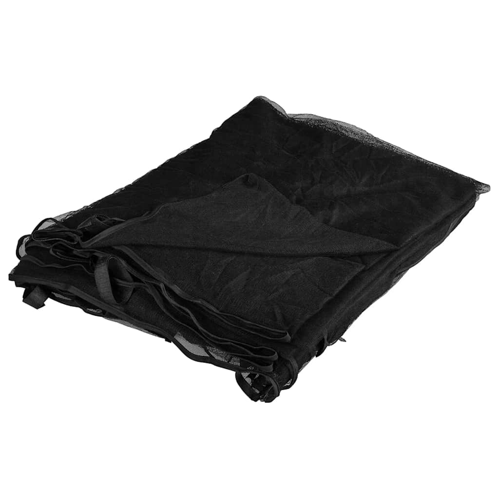 Vidaxx udendørs myggenet 220 mesh sort 300x300x200 cm