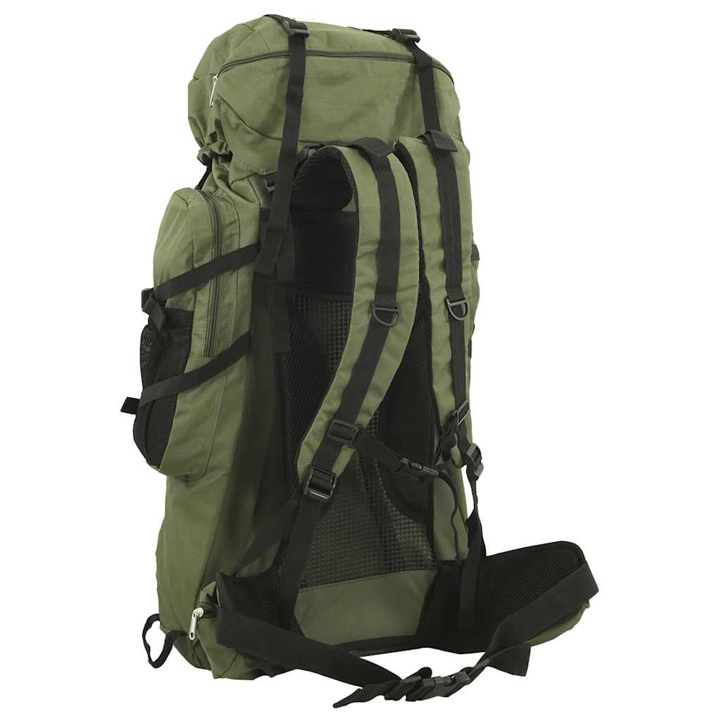 VidaXL vandrerygsæk 80 l oxford stof army green