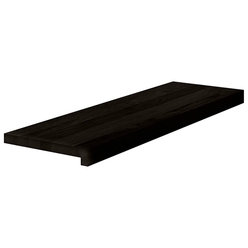 Vidaxx trappetrin 2 stk 80x30x2 cm massiv eg mørkebrun