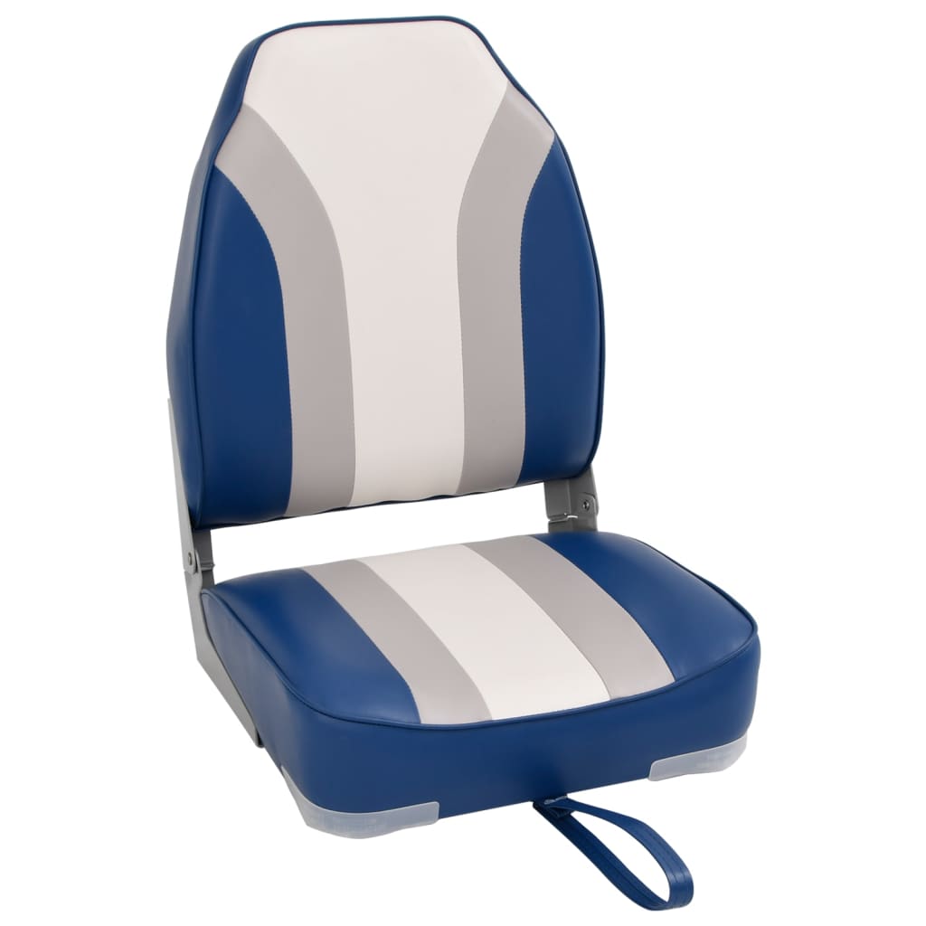 VidaXL 2-delt klapbådsstolsæt med højt ryglæn