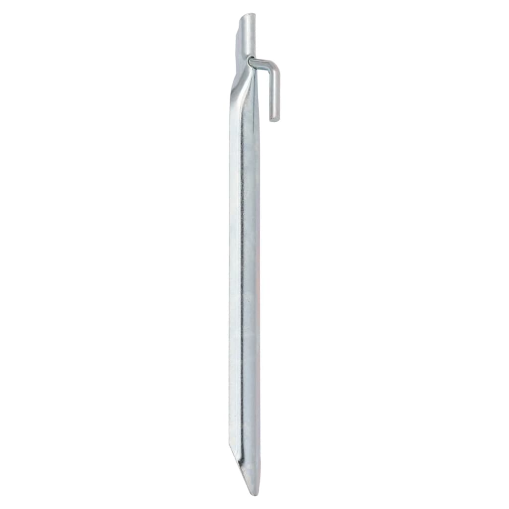 Vidaxl teltpløkker 24 stk v-formet ø20 mm 24 cm galvaniseret stål