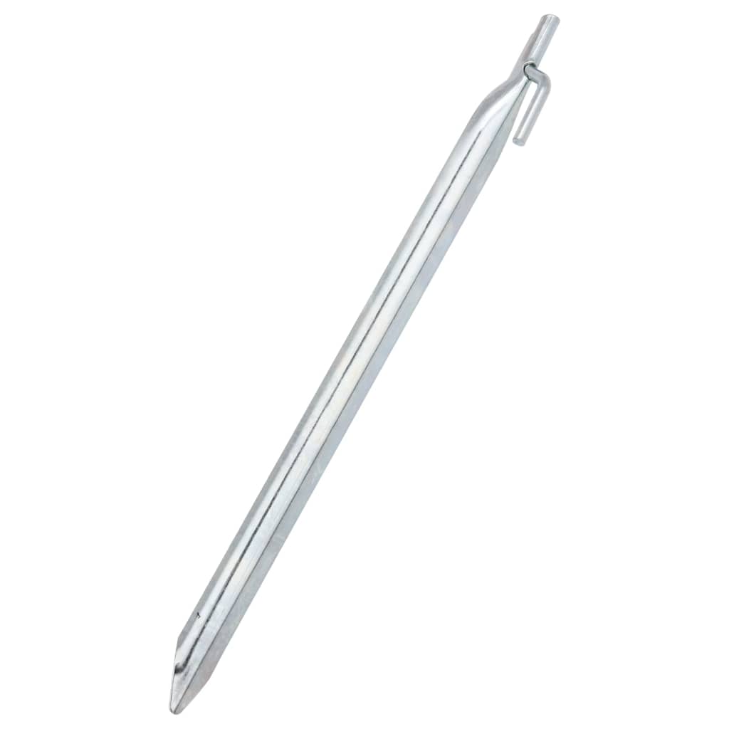 Vidaxl teltpløkker 24 stk v-formet ø20 mm 29,5 cm galvaniseret stål