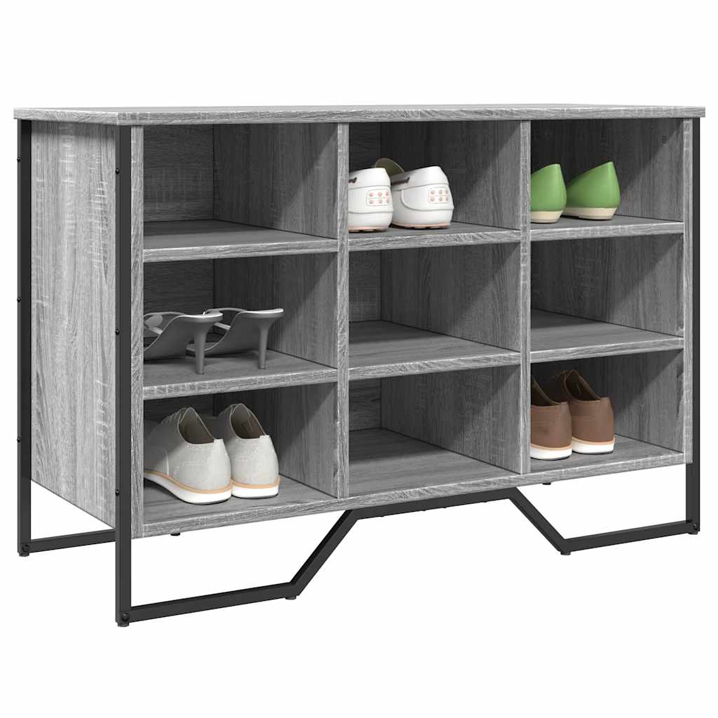 Vidaxx skoskab 90x38x61,5 cm konstrueret træ grå sonoma eg farve