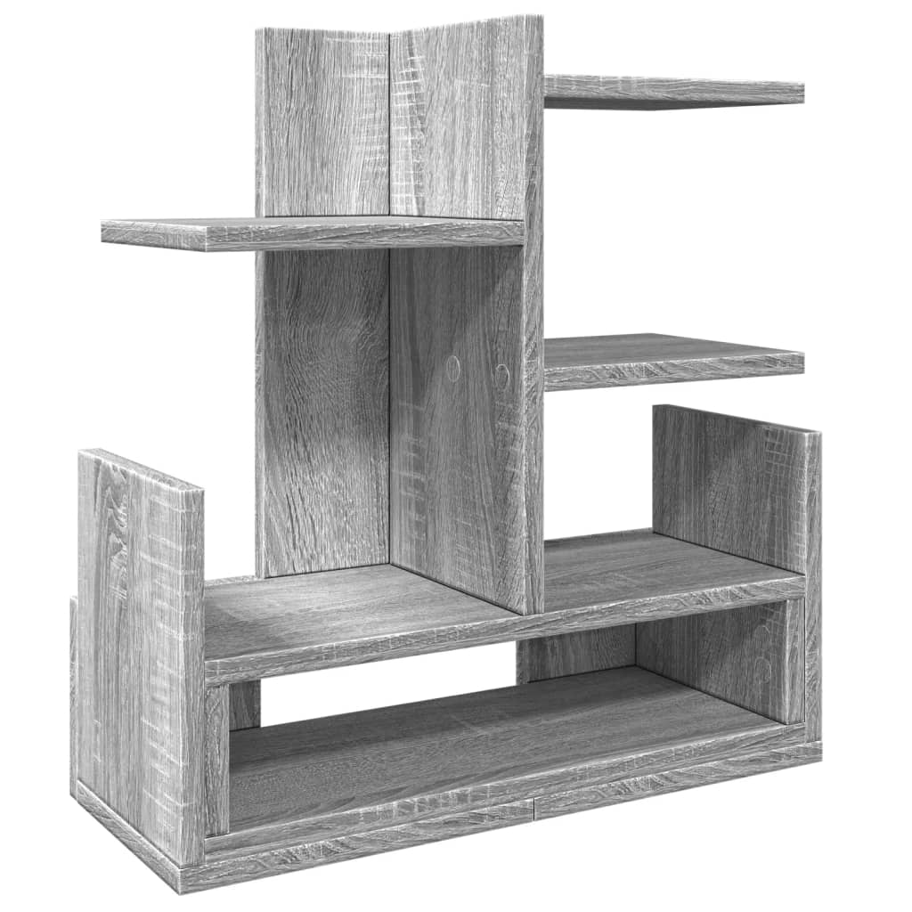 Vidaxx skrivebordsorganisator 49x20x52,5 cm konstrueret træ, grå sonoma eg