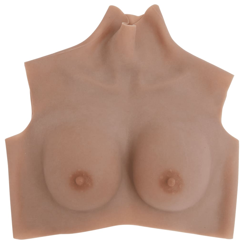 VidaXL brystprotese b-cup silikone tan