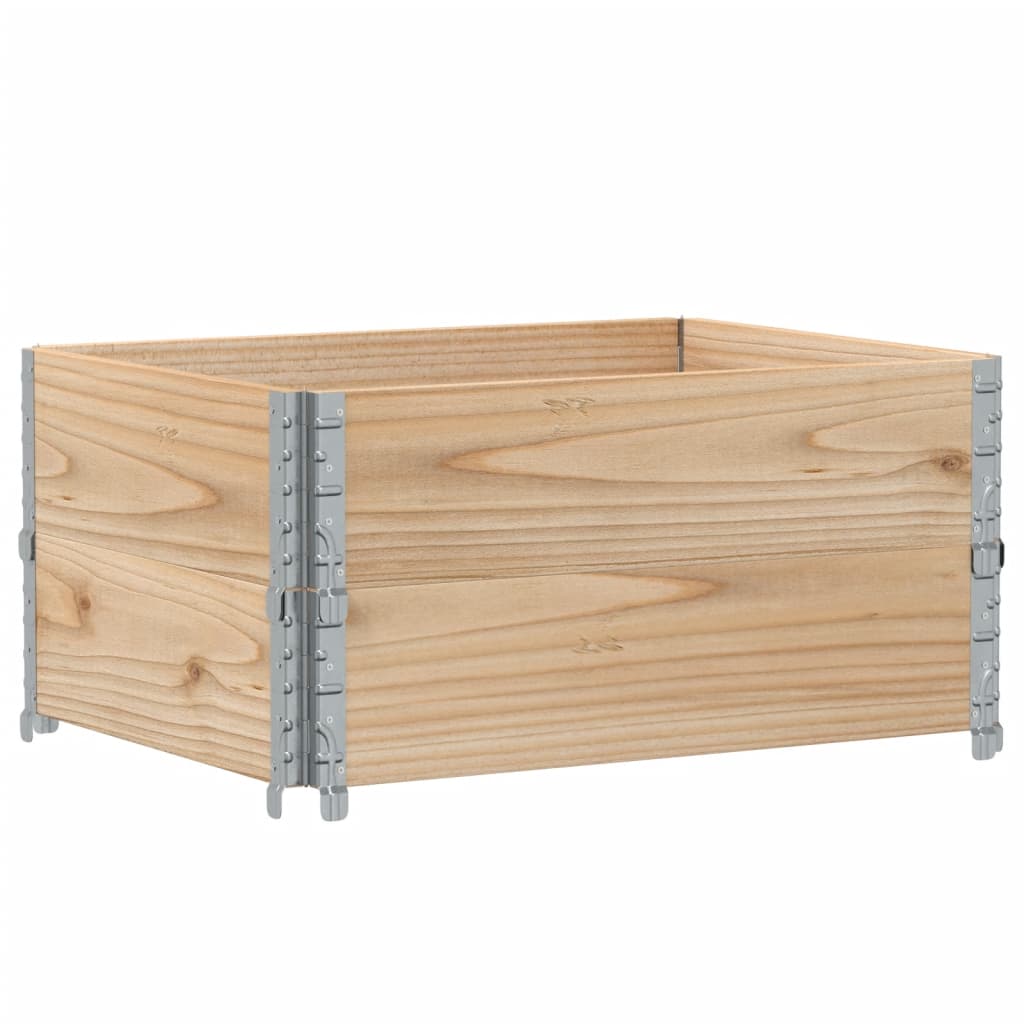 Vidaxx plantekasse 80x60 cm massivt fyrretræ