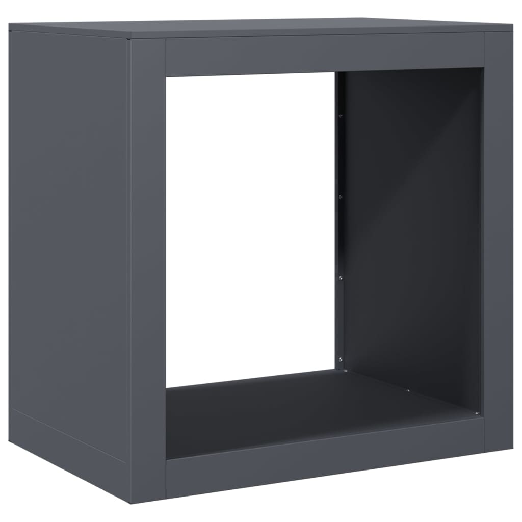 Vidaxx brændestativ 60x40x60 cm stål antracit