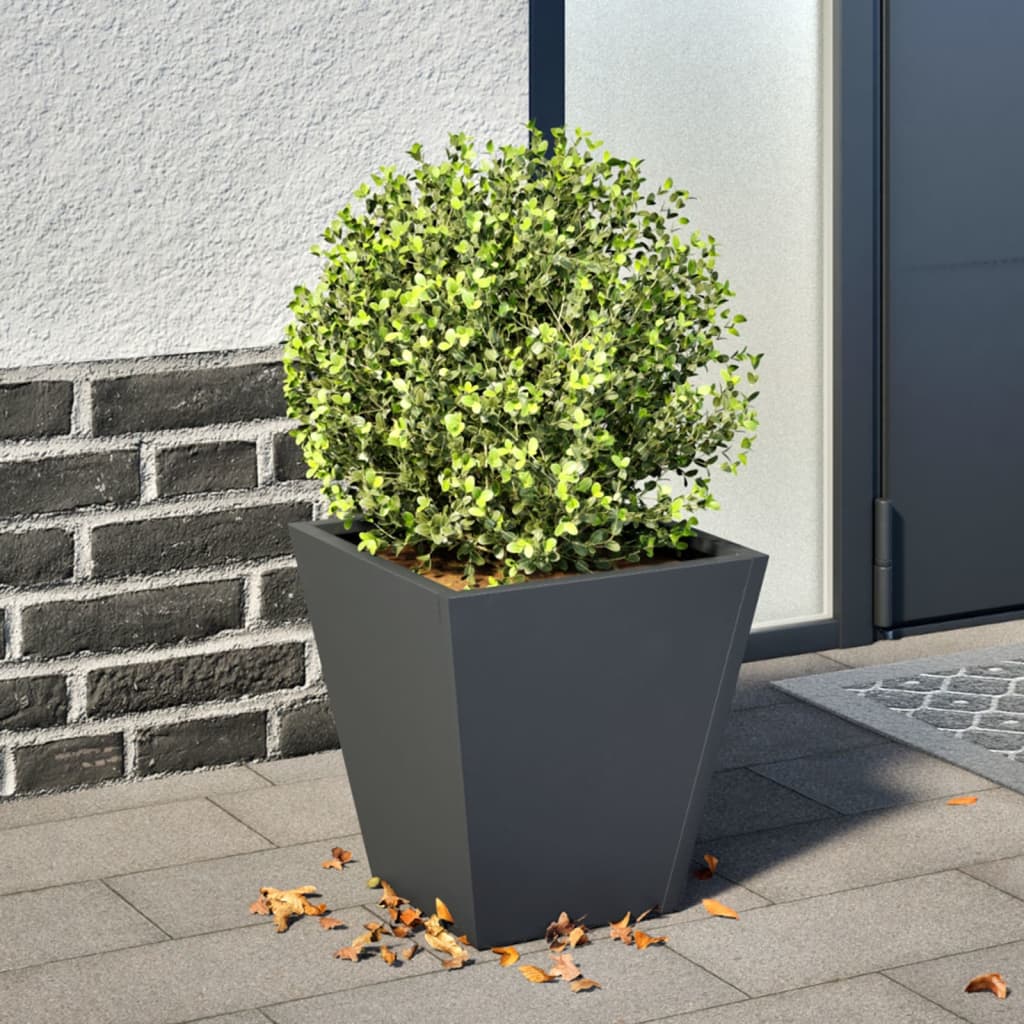 Vidaxx plantekasse 30x30x30 cm stål antracit