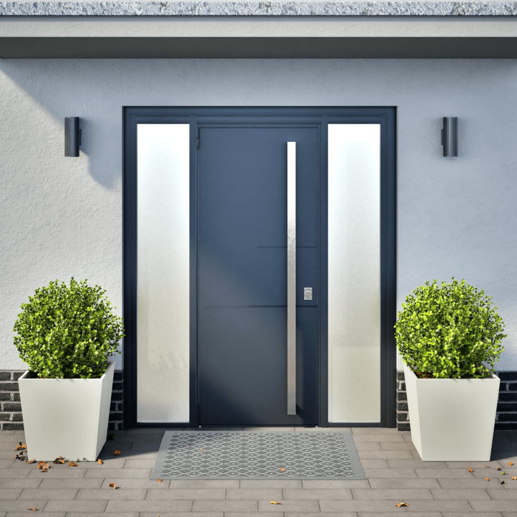 Vidaxx plantekasser 2 stk 50x50x50 cm stål hvid