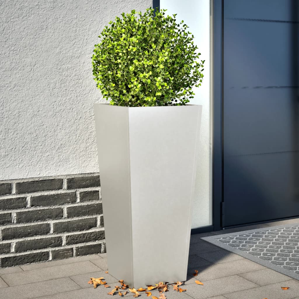 Vidaxx plantekasser 2 stk 35x35x75 cm rustfrit stål