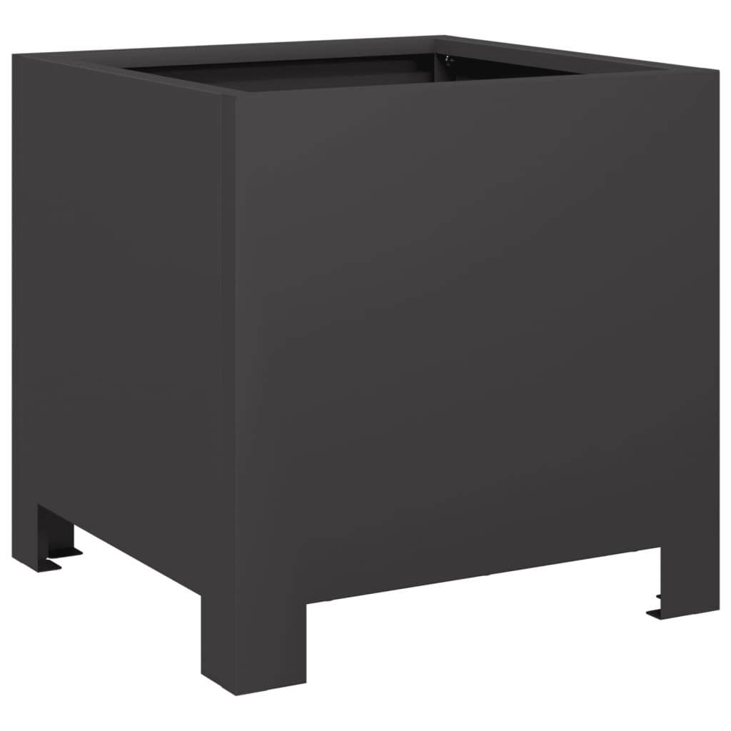 Vidaxx plantekasse 30x30x30 cm stål sort