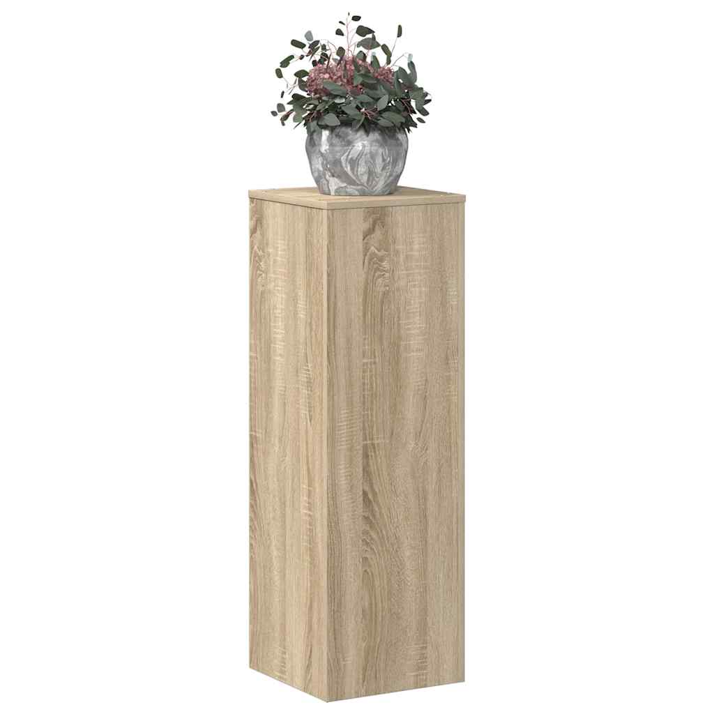 Vidaxx plantestativ 33x33x100 cm konstrueret træ sonoma eg farvet