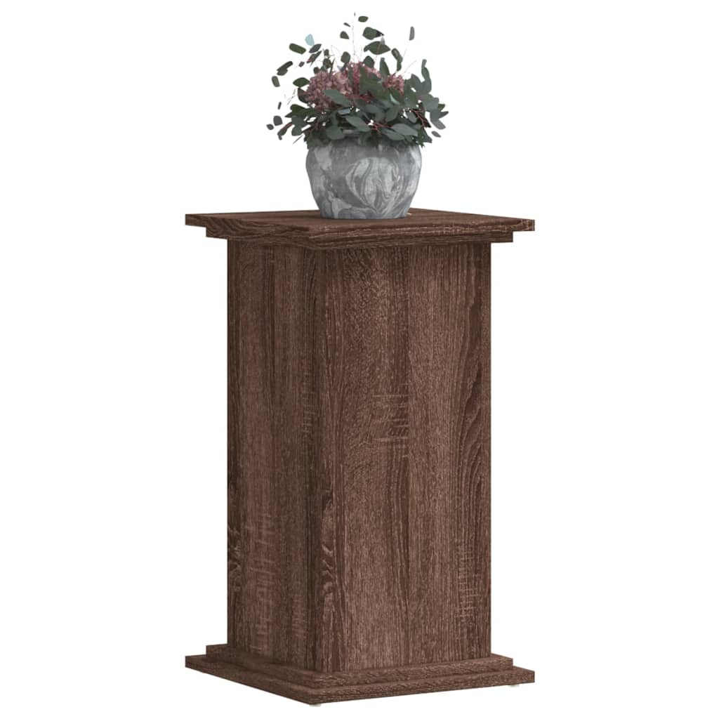 Vidaxx plantestand 33x33x60 cm konstrueret træ brun eg