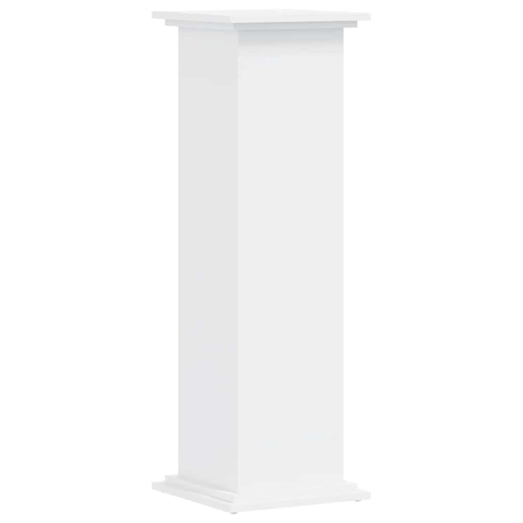 Vidaxx plantestativ 33x33x100 cm hvid konstrueret træ