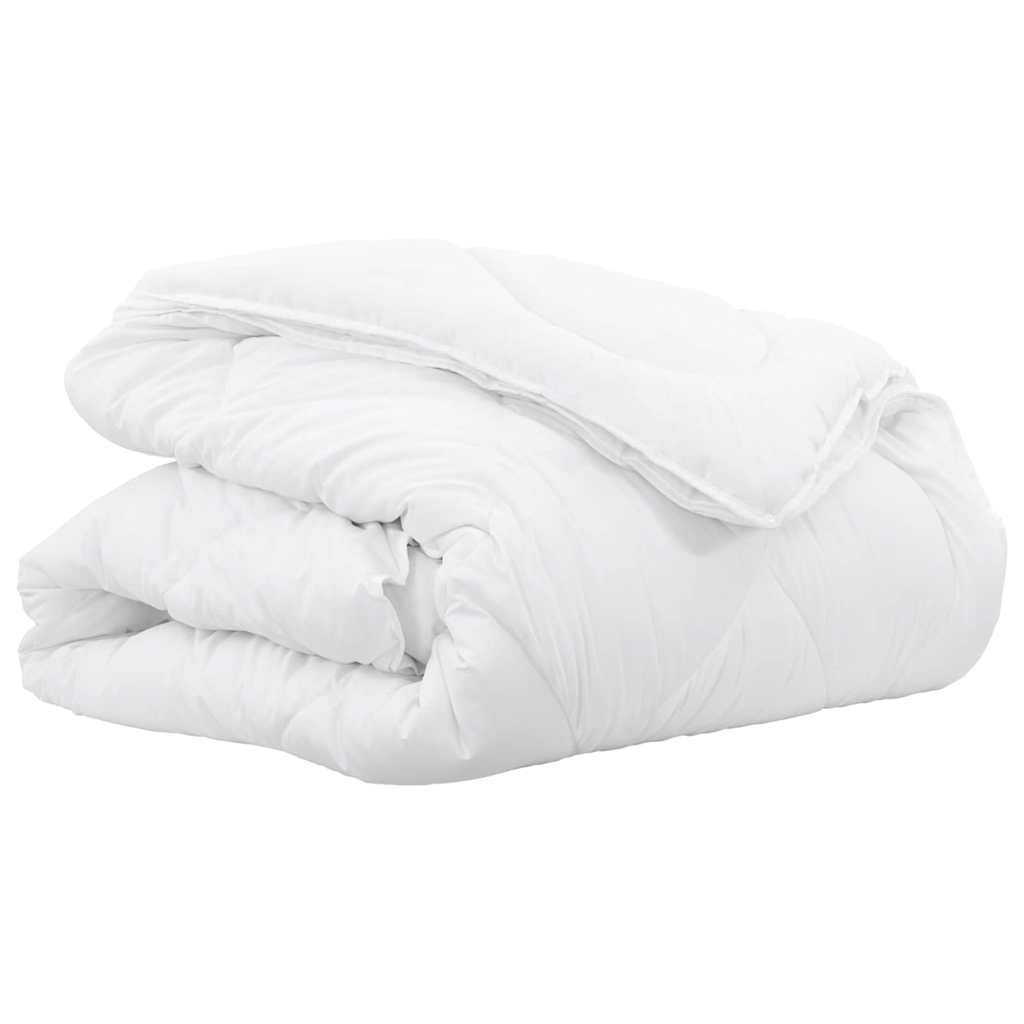 Vidaxl 2-in-1 dekbed wit 200 x 220 cm polyester