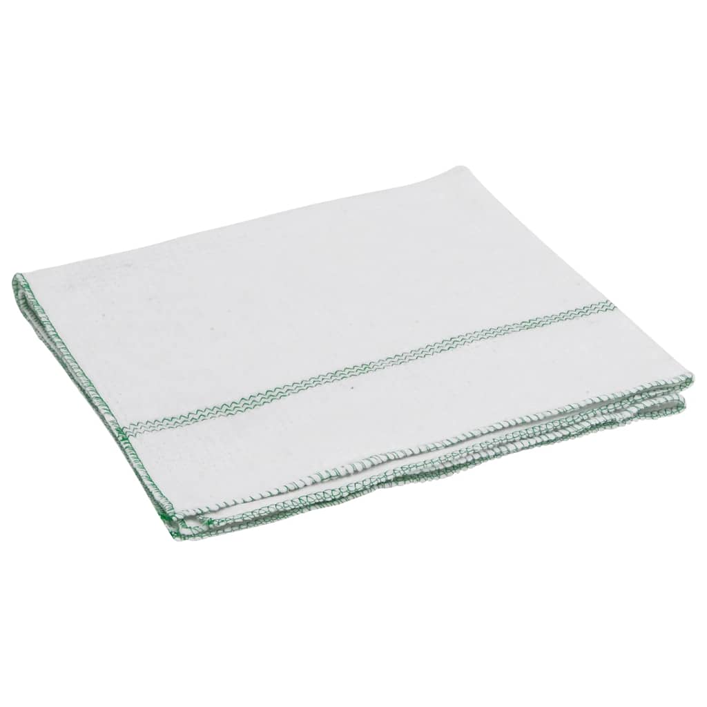Vidaxx renseklude 10 stribet 50x60 cm hvid og grøn