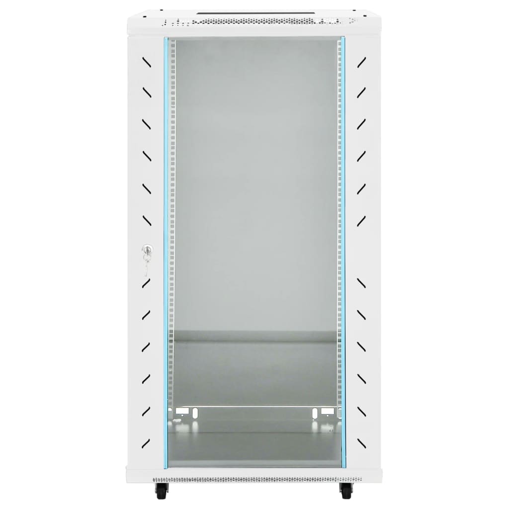 VidaXL Netværksskab 22U 19 IP20 60x60x120 cm grå
