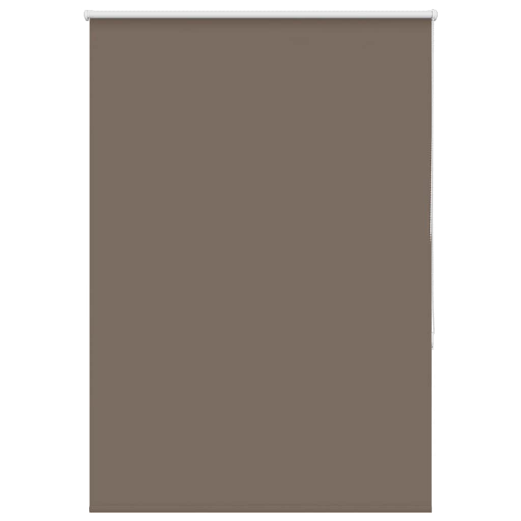 Vidaxl rolgordijn verduisterend koffie 115x130 cm stofbreedte 110,7 cm