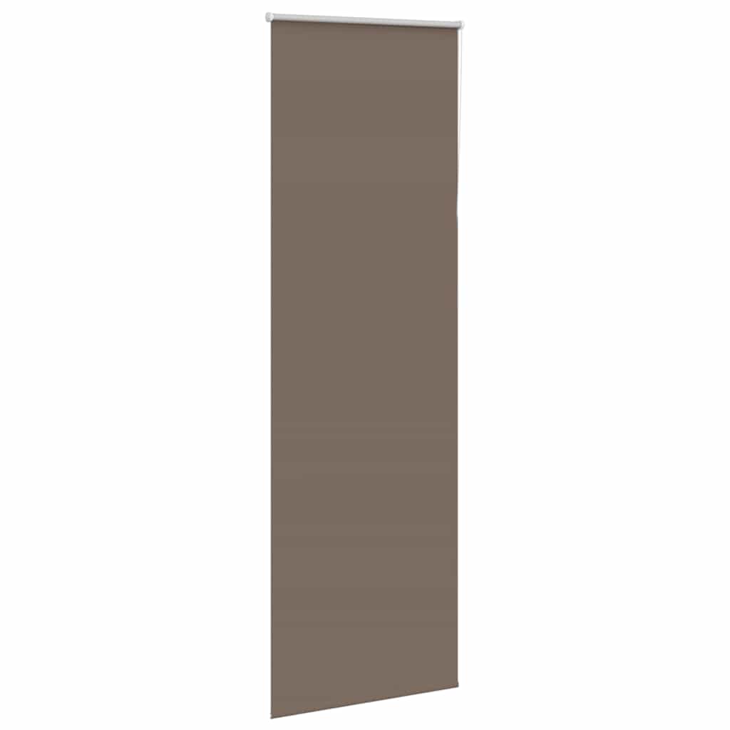 Vidaxl rolgordijn verduisterend koffie 80x210 cm stofbreedte 75,7 cm