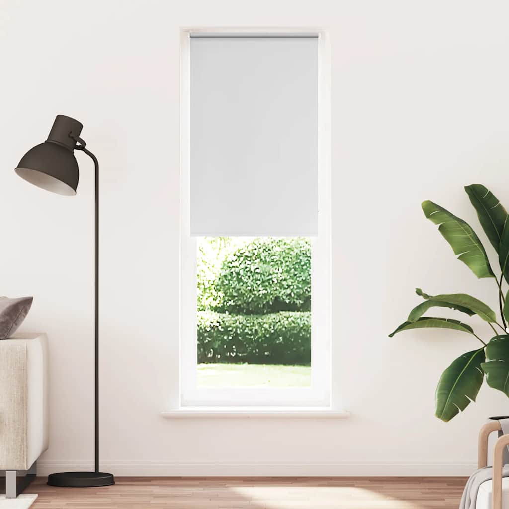 Vidaxx mørklægningsrullegardin 85x210cm stofbredde 80,7cm hvid