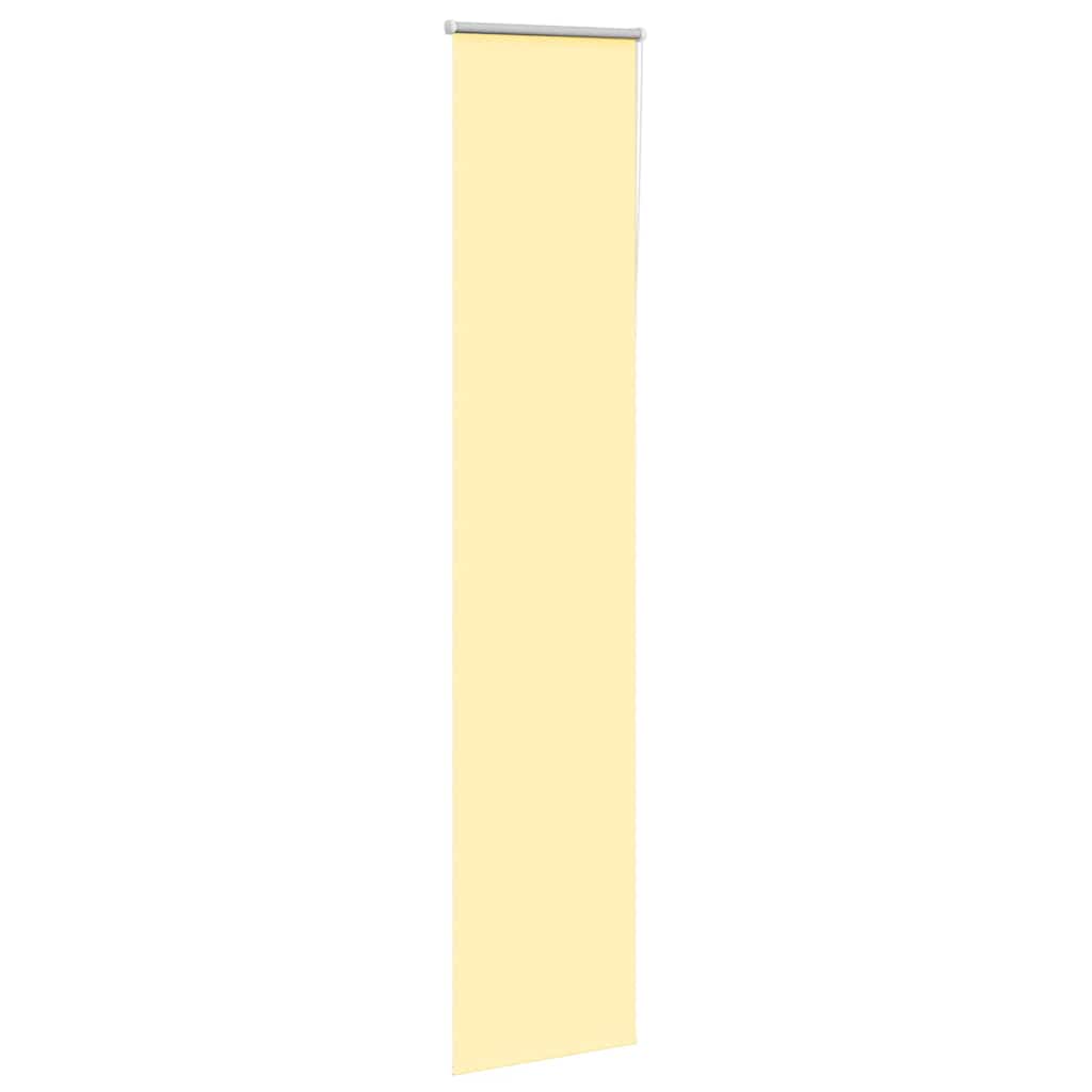 Vidaxx mørklægningsrullegardin 60x230 cm, stofbredde 55,7 cm gul