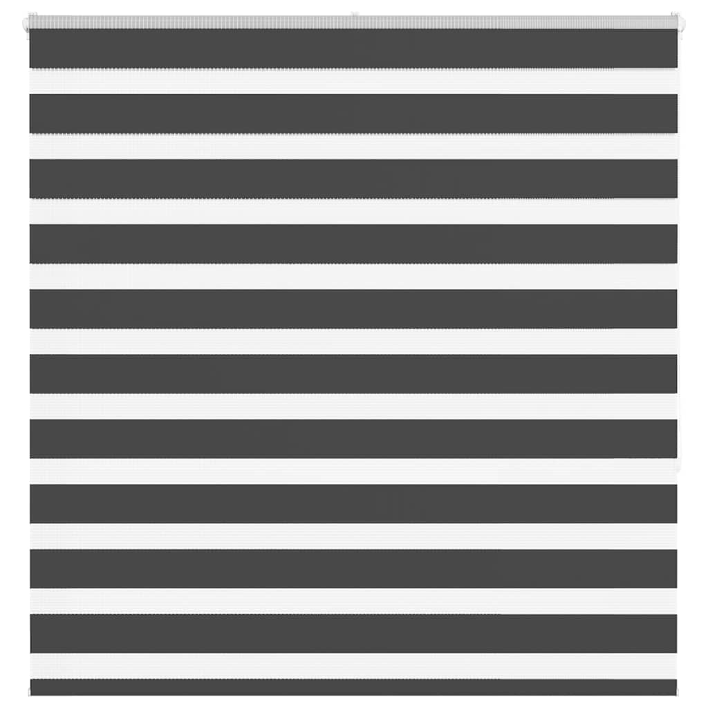 VidaXL zebra rullegardin 140x150 cm stofbredde 135,9 cm sort