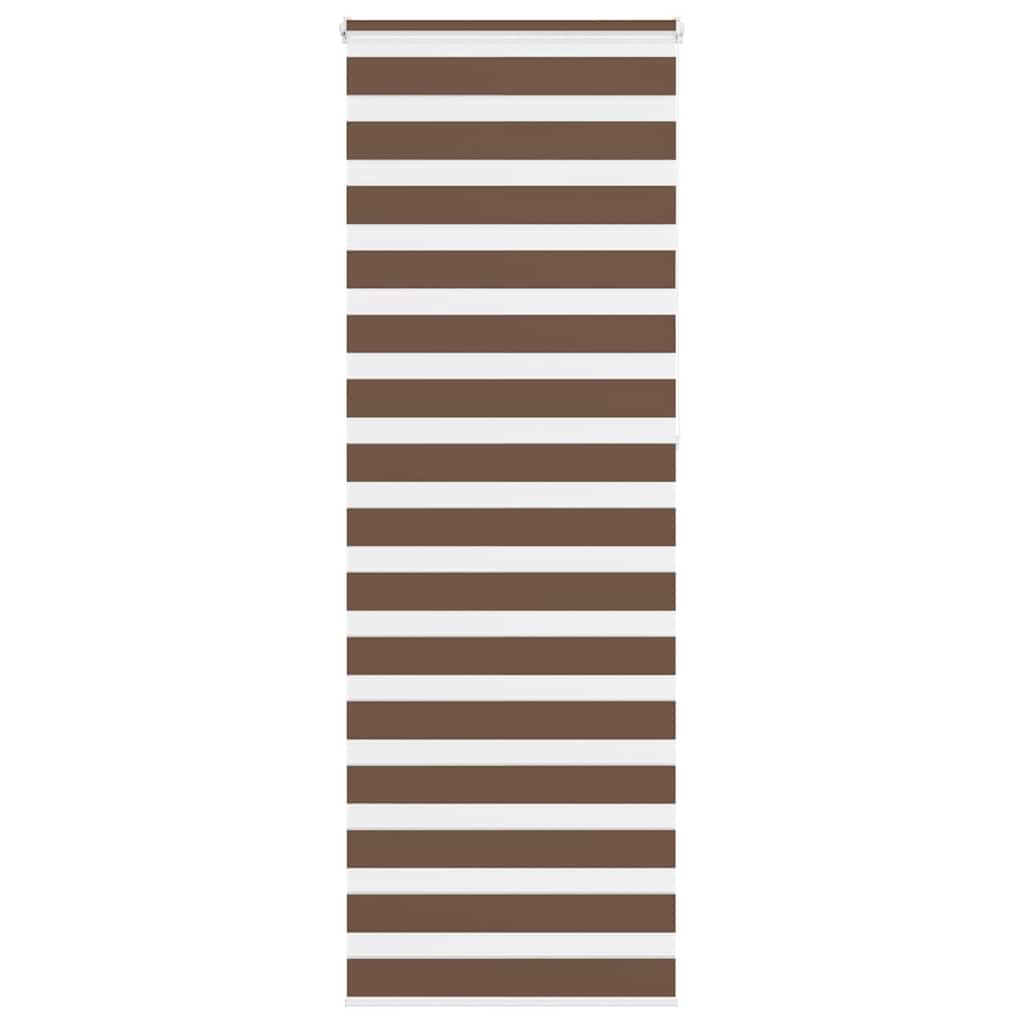 Vidaxx zebra rullegardin 70x230 cm stofbredde 65,9 cm polyester brun