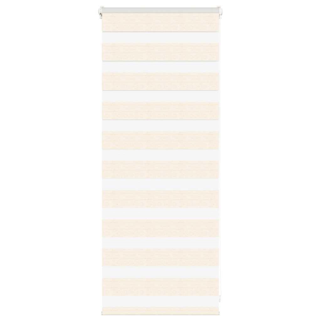 Vidaxx zebra rullegardin 65x100 cm stofbredde 60,9 cm marmor beige